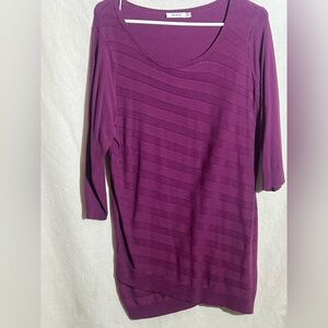 Ricki’s 3/4 Sleeve Tunic Style Top